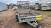 INDESPENSION 10' x 6' 2.6t twin axle plant trailer (s/n 20943) - 7