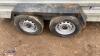 INDESPENSION 10' x 6' 2.6t twin axle plant trailer (s/n 20943) - 9