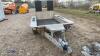 IFOR WILLIAMS GP84 8' x 4' 2.6t twin axle plant trailer (s/n 267421) - 7