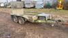 IFOR WILLIAMS GX84 8' x 4' 2.6t twin axle plant trailer (s/n 513335) - 6