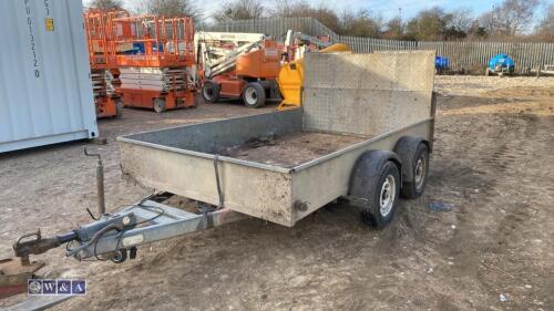 INDESPENSION 10' x 6' 2.7t twin axle plant trailer