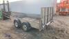 INDESPENSION 10' x 6' 2.7t twin axle plant trailer - 3