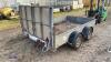 INDESPENSION 10' x 6' 2.7t twin axle plant trailer - 5