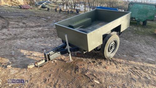 SANKEY single axle military trailer