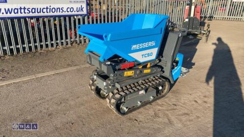 2023 MESSERSI TC50 tracked high tip dumper (s/n D2002235)