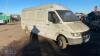 2000 MERCEDES-BENZ SPRINTER 412D lwb panel van (W454 HBT)(V5 & print-out of service history in office) (All hour and odometer readings are unverified and unwarranted) - 6