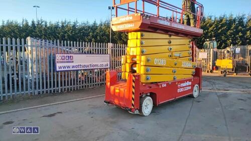 2013 PB S225-12ES electric scissor lift (9340)