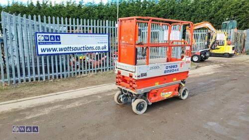 2008 JLG 1930ES battery powered scissor lift (8046)