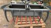 BRESELL 1.3m muck grab to suit telehandler (unused) - 11