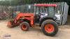 KUBOTA L4630 4wd tractor (s/n 36090) c/w KUBOTA LA713 front loader & bucket, manual shuttle, 3-point linkage, PTO, 2 x spool valves & 2 x assister rams (All hour and odometer readings are unverified and unwarranted) - 10