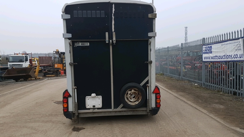 IFOR WILLIAMS HB511 horse trailer (takes 2 x 17.2hh horses) | MARCH ...