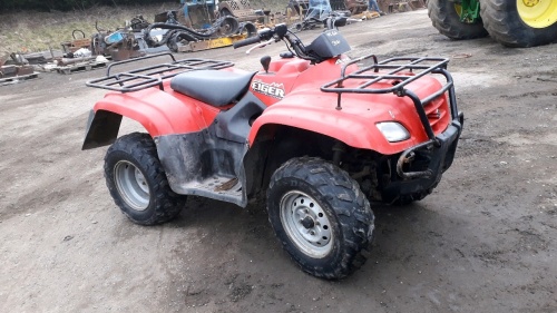 2005 SUZUKI EIGER QUADRUNNER 450cc 4wd petrol quad bike S/n:357113713