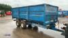 MARSTON FF10L 10T twin axle tipping trailer s/n11186 - 5