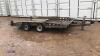 PRG ML3750 12' 3.5t twin axle car transporter trailer - 2