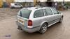 2002 SKODA OCTAVIA 19 TDI ELEGANCE 5-speed manual diesel estate car (WJ02 XWA)(V5 & manuals in office) (All hour and odometer readings are unverified and unwarranted) - 8