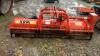 KRM 8ft front/rear flail mower c/w Pto shaft & hydraulic off set - 2