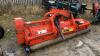 KRM 8ft front/rear flail mower c/w Pto shaft & hydraulic off set - 6