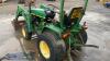 JOHN DEERE 670 4wd tractor c/w front loader & bucket (All hour and odometer readings are unverified and unwarranted) - 5