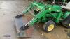 JOHN DEERE 670 4wd tractor c/w front loader & bucket (All hour and odometer readings are unverified and unwarranted) - 8