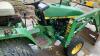 JOHN DEERE 670 4wd tractor c/w front loader & bucket (All hour and odometer readings are unverified and unwarranted) - 14