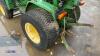 JOHN DEERE 670 4wd tractor c/w front loader & bucket (All hour and odometer readings are unverified and unwarranted) - 16