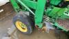 JOHN DEERE 670 4wd tractor c/w front loader & bucket (All hour and odometer readings are unverified and unwarranted) - 17