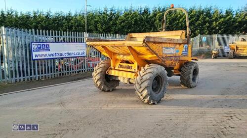 2007 THWAITES 6t straight skip dumper (s/n Z704B2302)