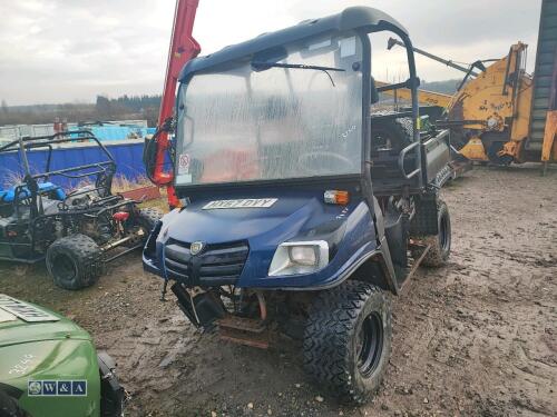 2017 CUSHMAN 1600XDR diesel 4wd utility vehicle (HX67 DVY)(V5 in office)