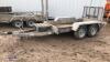 INDESPENSION 8' x 4' 2.7t twin axle plant trailer (s/n 130566) - 2