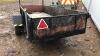 Single axle 10'x 4' plant trailer - 6