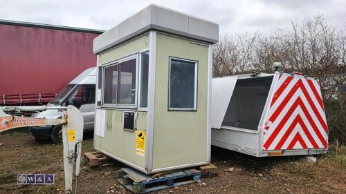 Site security cabin