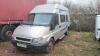 2003 FORD TRANSIT 350 lwb camper van (YB52 PHO)(V5 in office) (All hour and odometer readings are unverified and unwarranted)