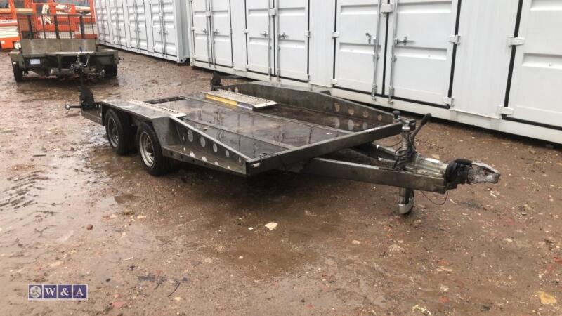 PRG ML3750 12' 3.5t twin axle car transporter trailer