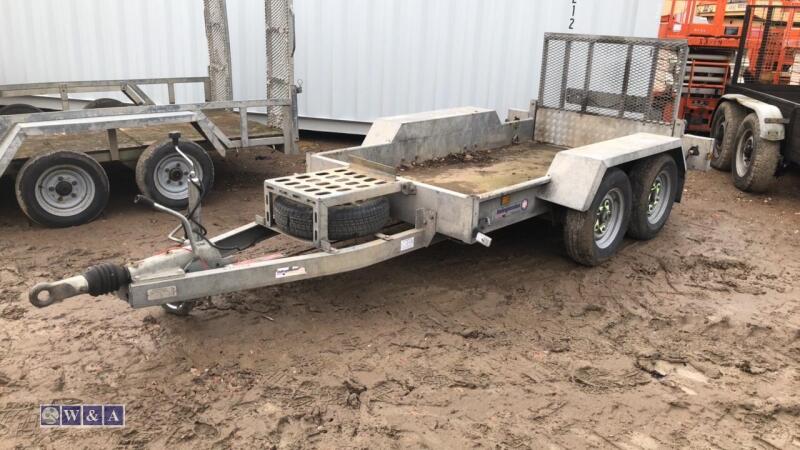 INDESPENSION 8' x 4' 2.7t twin axle plant trailer (s/n 130566)