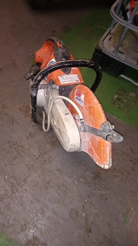 STIHL TS410 petrol stone saw