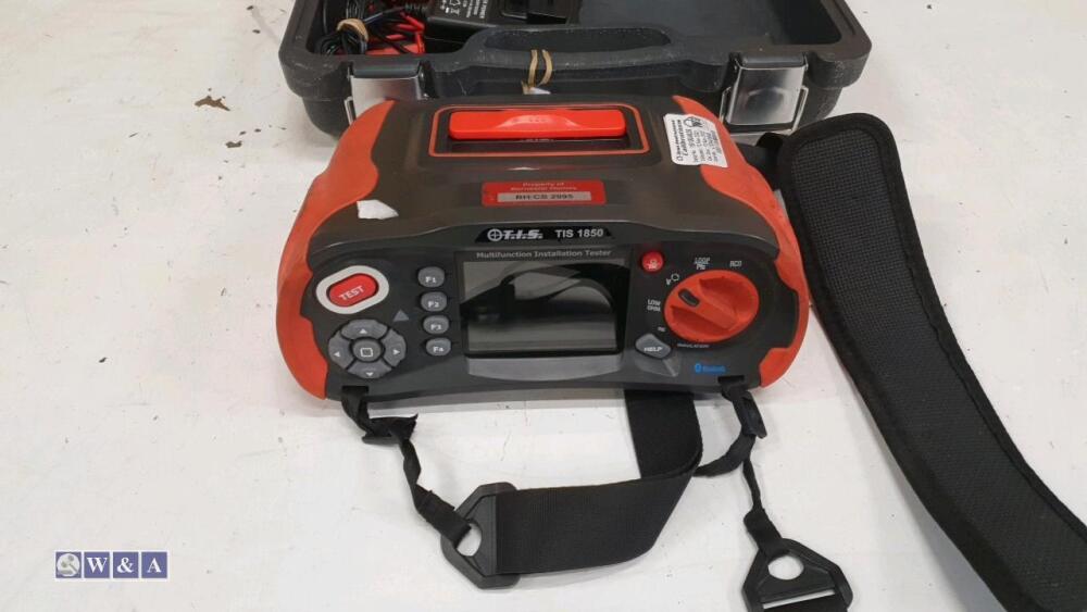 TIS 1850 multifunctional tester c/w case Day 2 Carlton Timed Sale