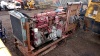 GARDNER diesel driven open standyby generator - 2