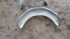 2 x metal trailer mud guards - 4