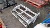 Folding aluminium work podium - 2