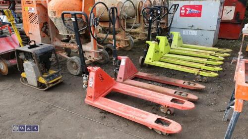 2500kg manual pallet truck