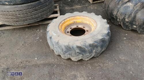 CATERPILLAR wheel & tyre (10.5/80/18)