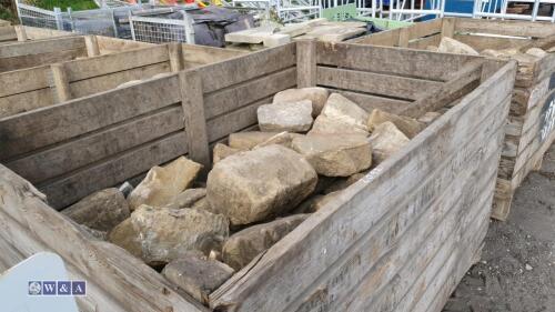 Box of building stone