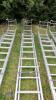 Aluminium double roof ladder - 2