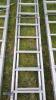 Aluminium double roof ladder - 3