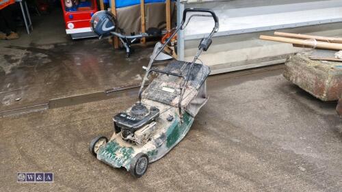 HAYTER petrol rotary mower c/w collector