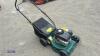 Petrol rotary mower c/w collection box