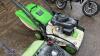 2 x ETESIA petrol rotary mowers c/w 1 x collection box - 3