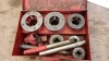 RIDGID pipe threading tooling c/w case - 3