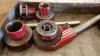 RIDGID pipe threading tooling c/w case - 2