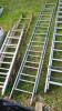 2 x aluminium ladders